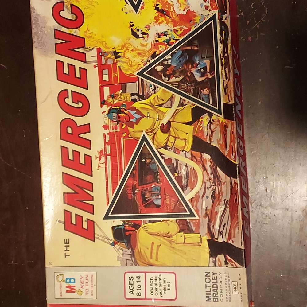 Emergency tv show board game.